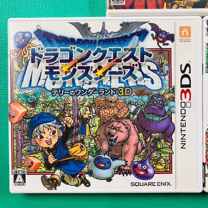ソフトなし ケースのみ3点セット】3DS ドラゴンクエストVII エデンの