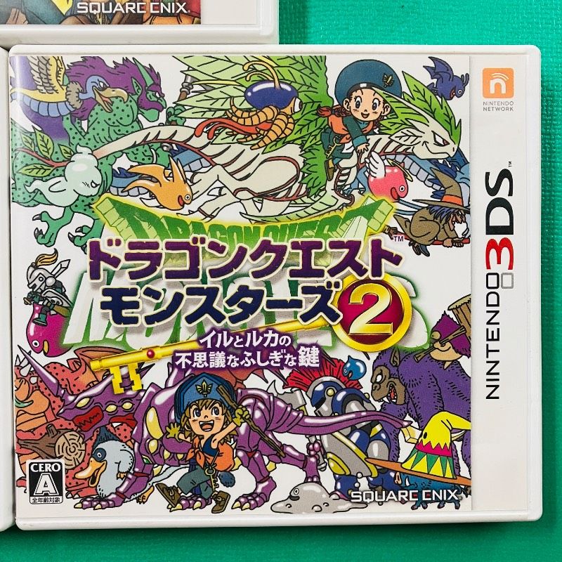 ソフトなし ケースのみ3点セット】3DS ドラゴンクエストVII エデンの