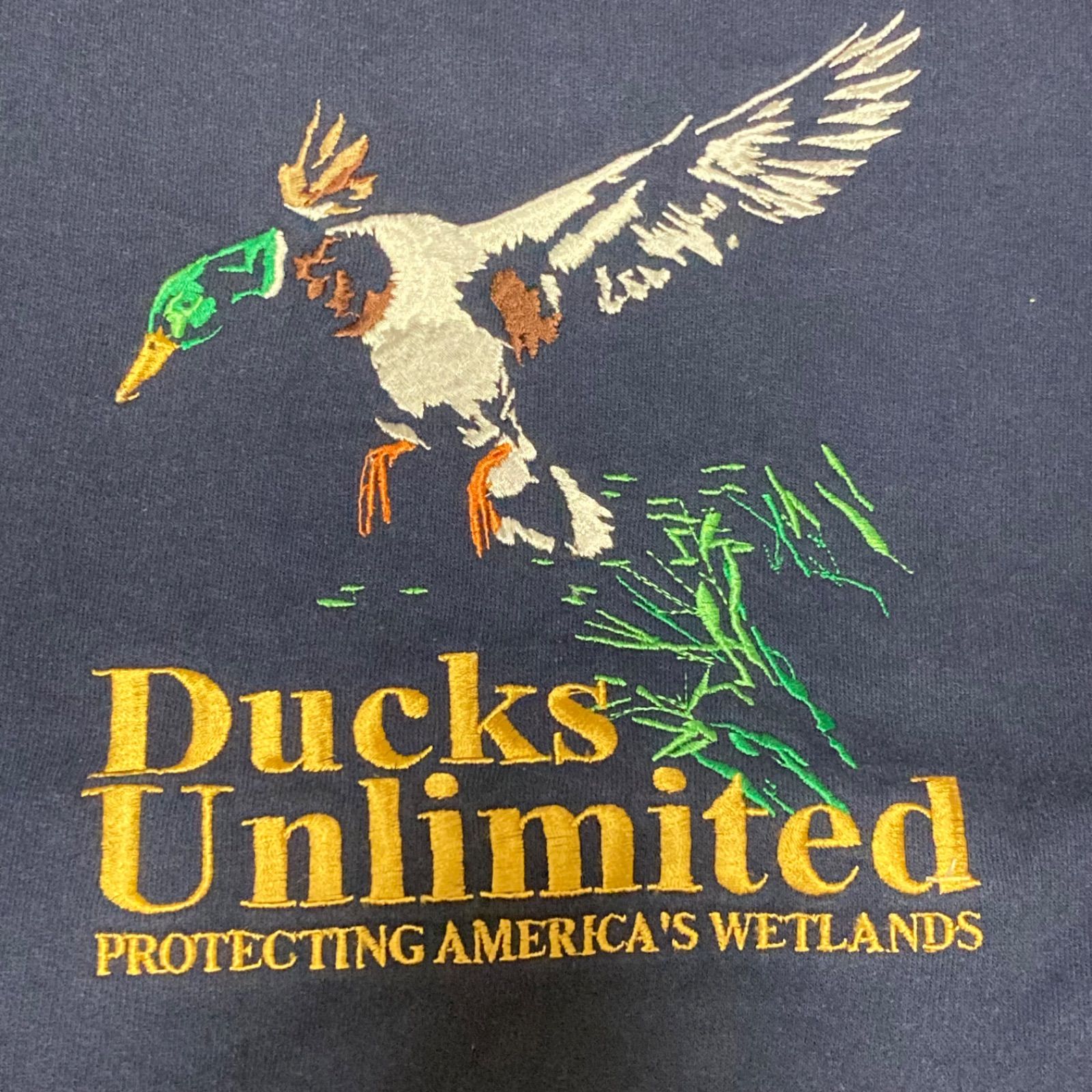AS SPORTS アニマル 刺繍 スウェット Ducks Unlimited ダックス 