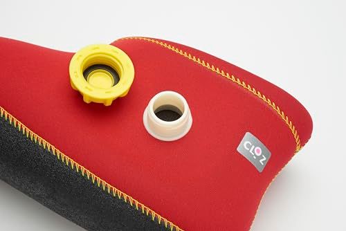 新品 クロッツ やわらか湯たんぽ 足用 ショートタイプ 履く湯たんぽ 全身がポカポカに 節電に効果大 (ブラック Sサイズ|24cm)
