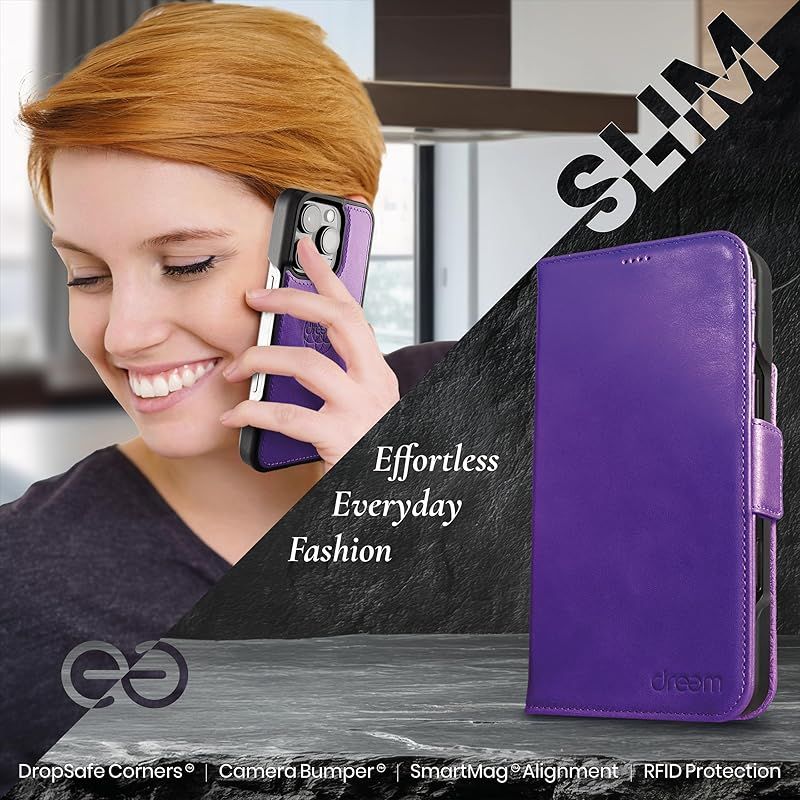 Dreemiphone15 proケースウォレット画期的なスマートフォンスタンド 新品】 Dreem iphone 15 pro max ケースウォレット、画期的な