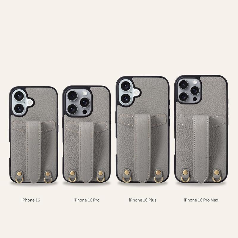 iPhoneケース・スマホ・PC 【新品】 COGURE 交換 スマホケース iPhone16ProMax ケース ショルダーストラップ 本革 落下防止 耐衝撃 ギフトボックス付き COPG シアン【Cyan】 0