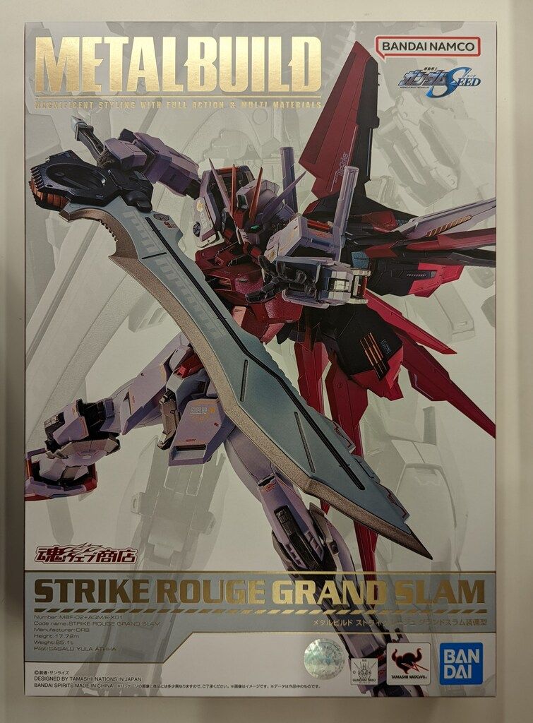 BANDAI SPIRITS METAL BUILD 機動戦士ガンダムSEED ストライクルージュ