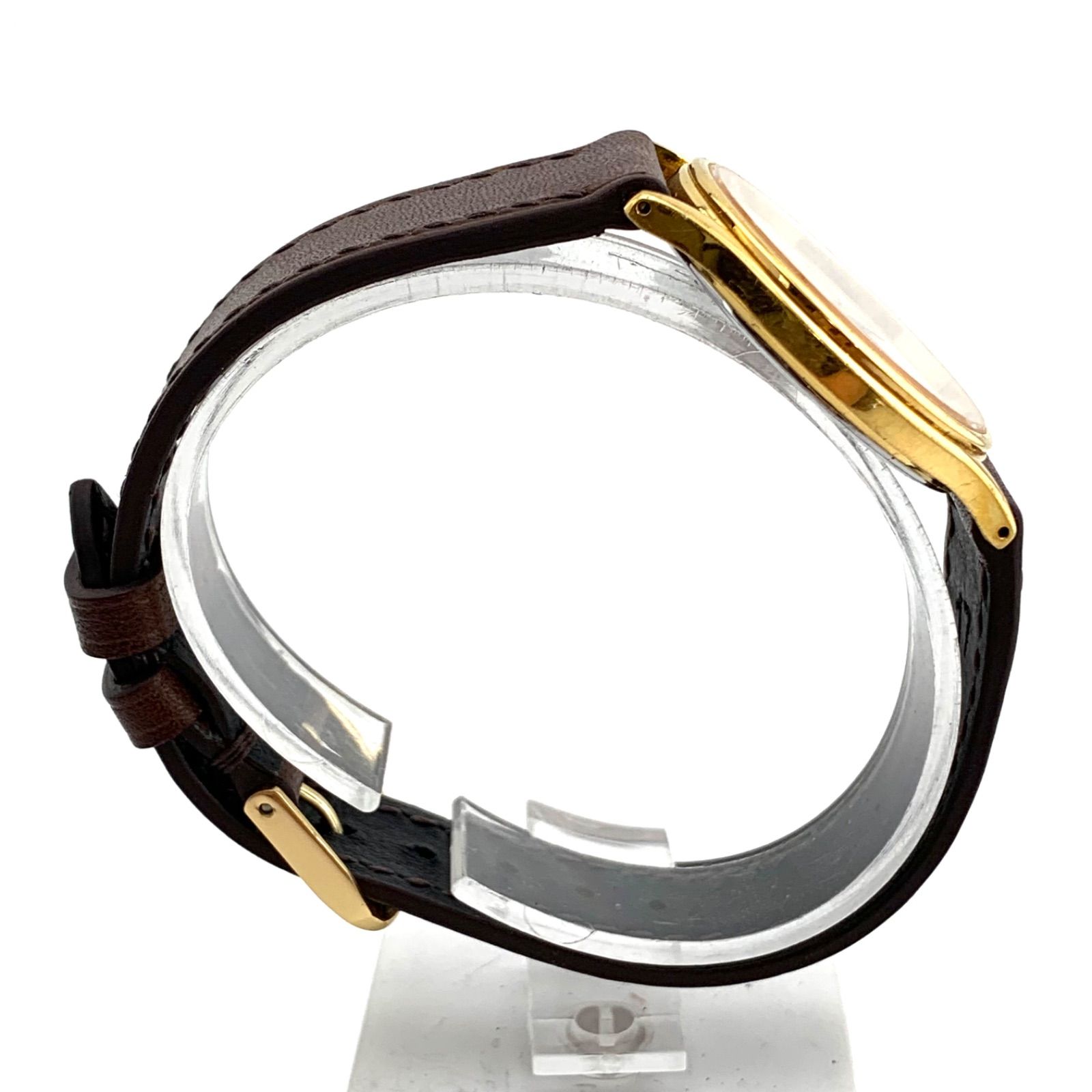 中古】SEIKO DOLCE 8J41-6100 腕時計 ゴールド/ブラウン - メルカリ
