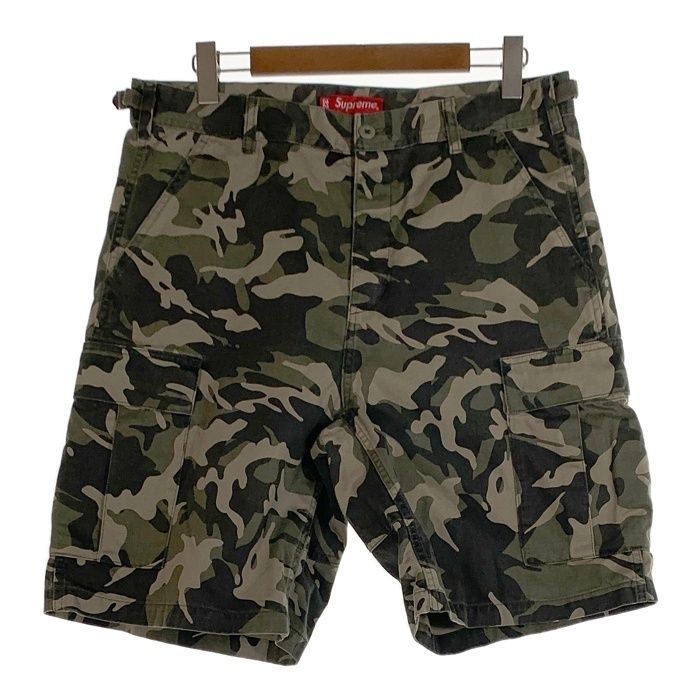 Supreme カモフラージュ ショートパンツ 32 メンズ Supreme カモフラージュ ショートパンツ 32