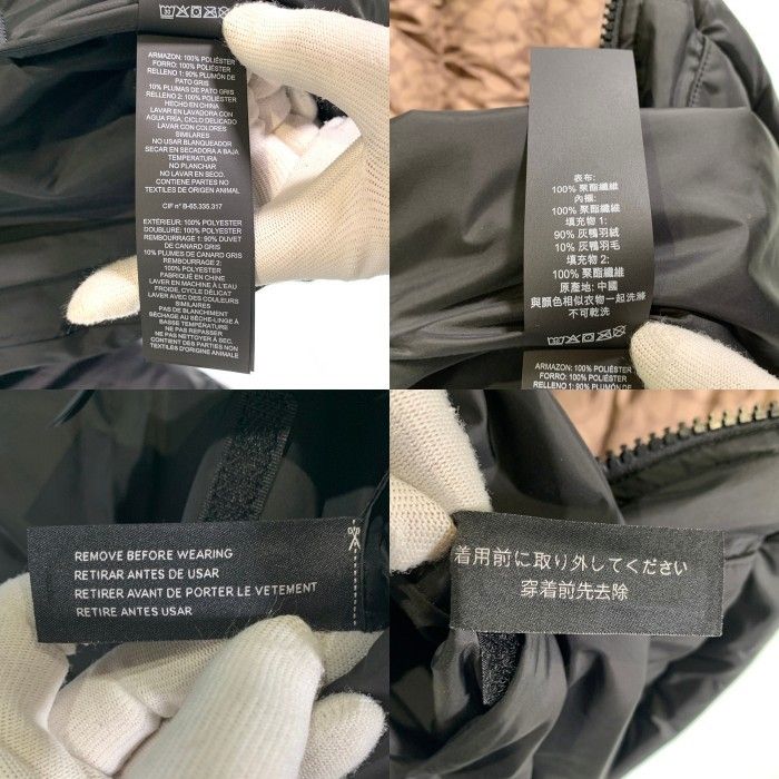 COACH コーチ リバーシブル シェルパ シグネチャー ダウンジャケット