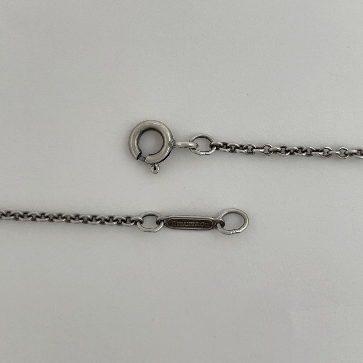 ティファニー TIFFANY&Co. シグネチャー クロス ネックレス K18 コンビ 