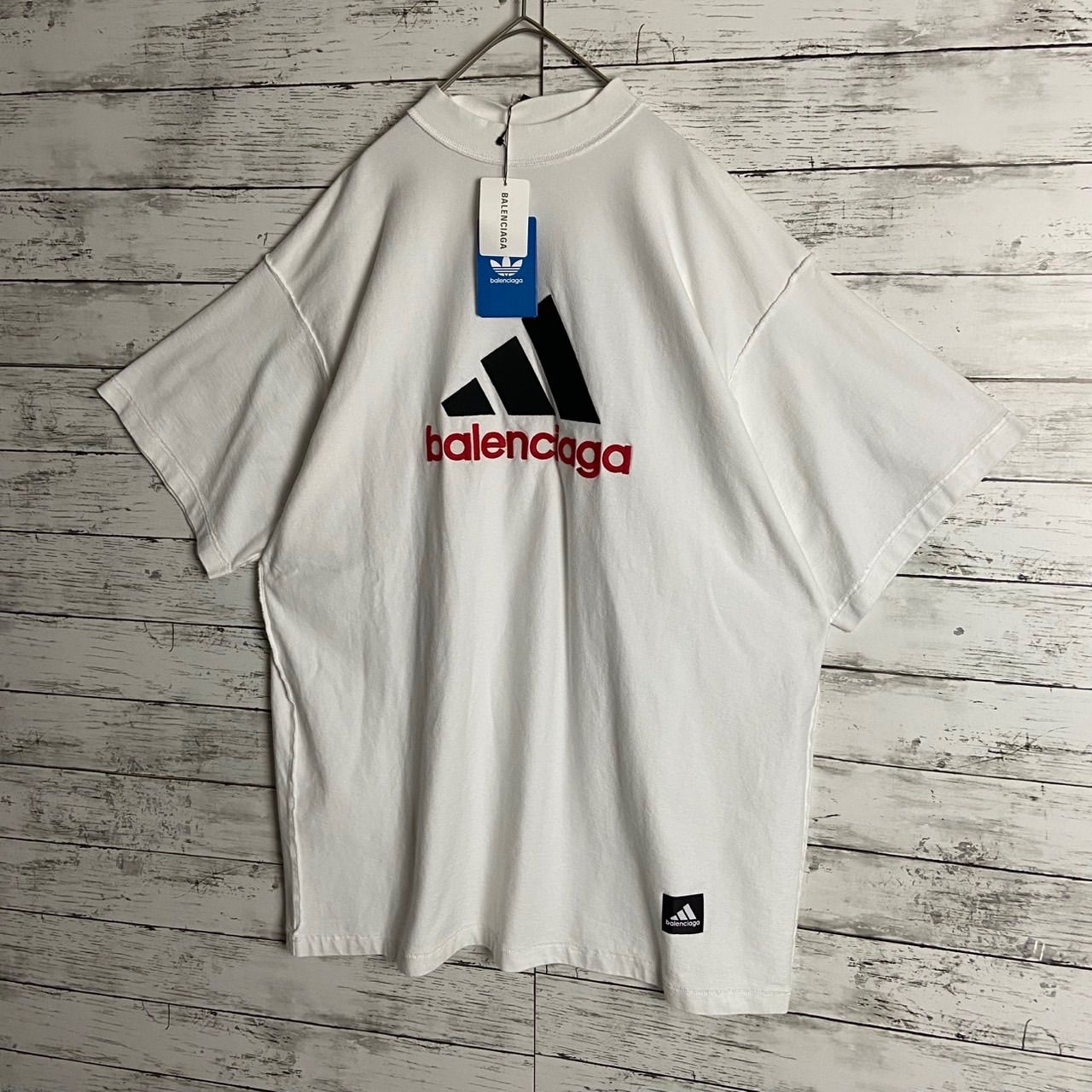 BALENCIAGA adidas バレンシアガ アディダス インサイドアウト タグ 