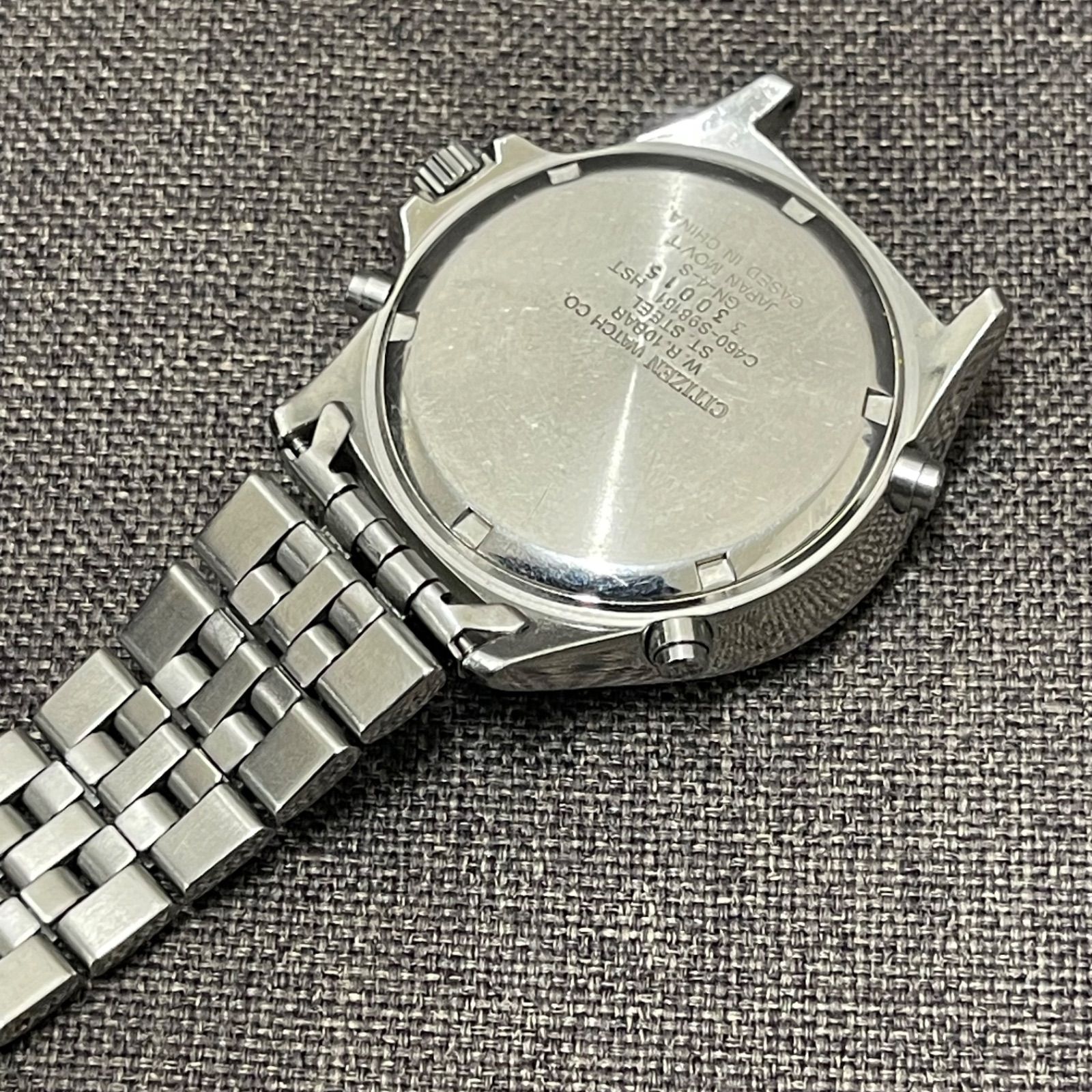 NPA】ジャンク CITIZEN WORLD TIME シチズン ワールドタイム C460 
