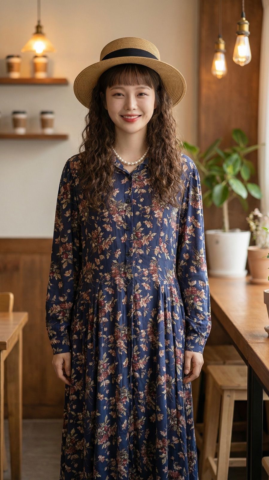 英国製 Laura Ashley ローラアシュレイ 花柄ヴィンテージワンピース
