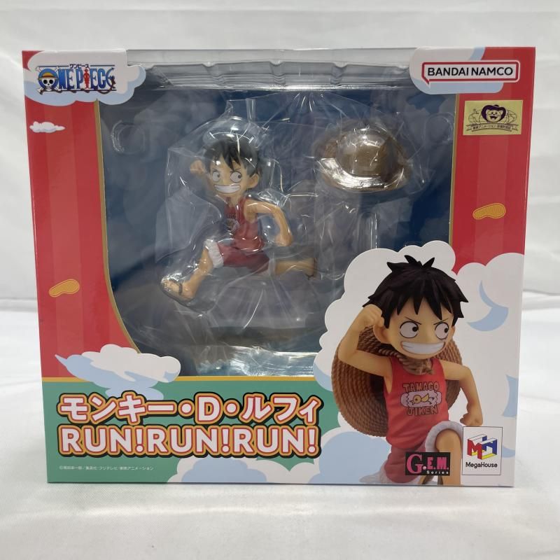 中古】未開封)MegaHouse G.E.M.Series モンキー・D・ルフィ RUN!RUN 