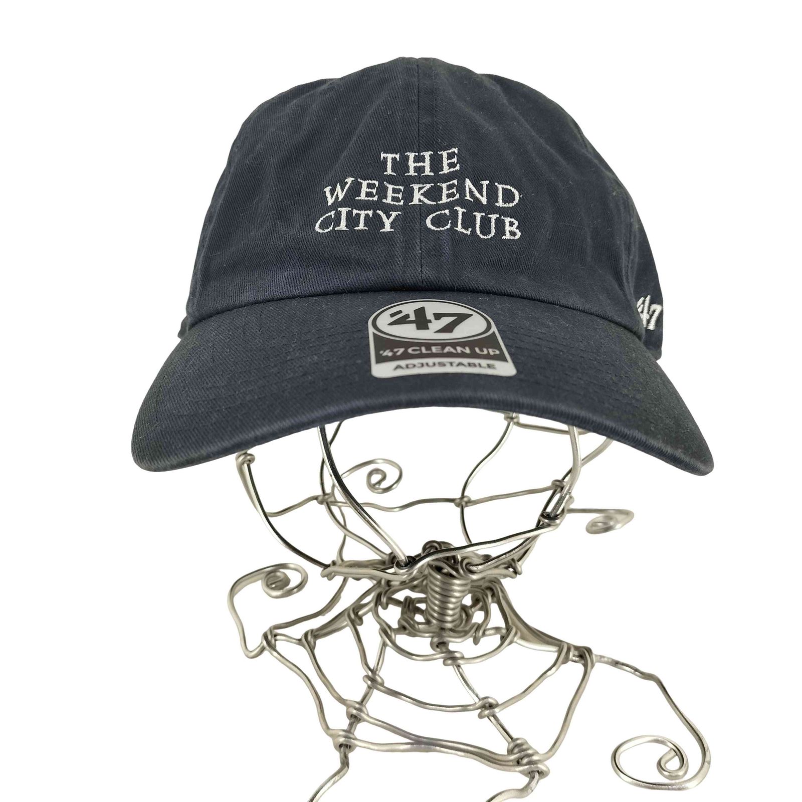 THE WEEKEND CITY CLUB ブラック　キャップ THE WEEKEND CITY CLUB キャップ ブラック THE WEEKEND CITY