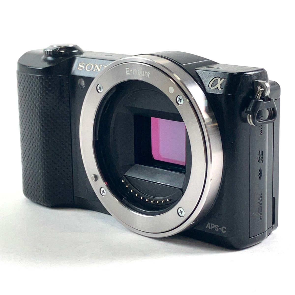 ジャンク SONY ミラーレス一眼 α5000 ソニー selp1650 カメラ ブラック