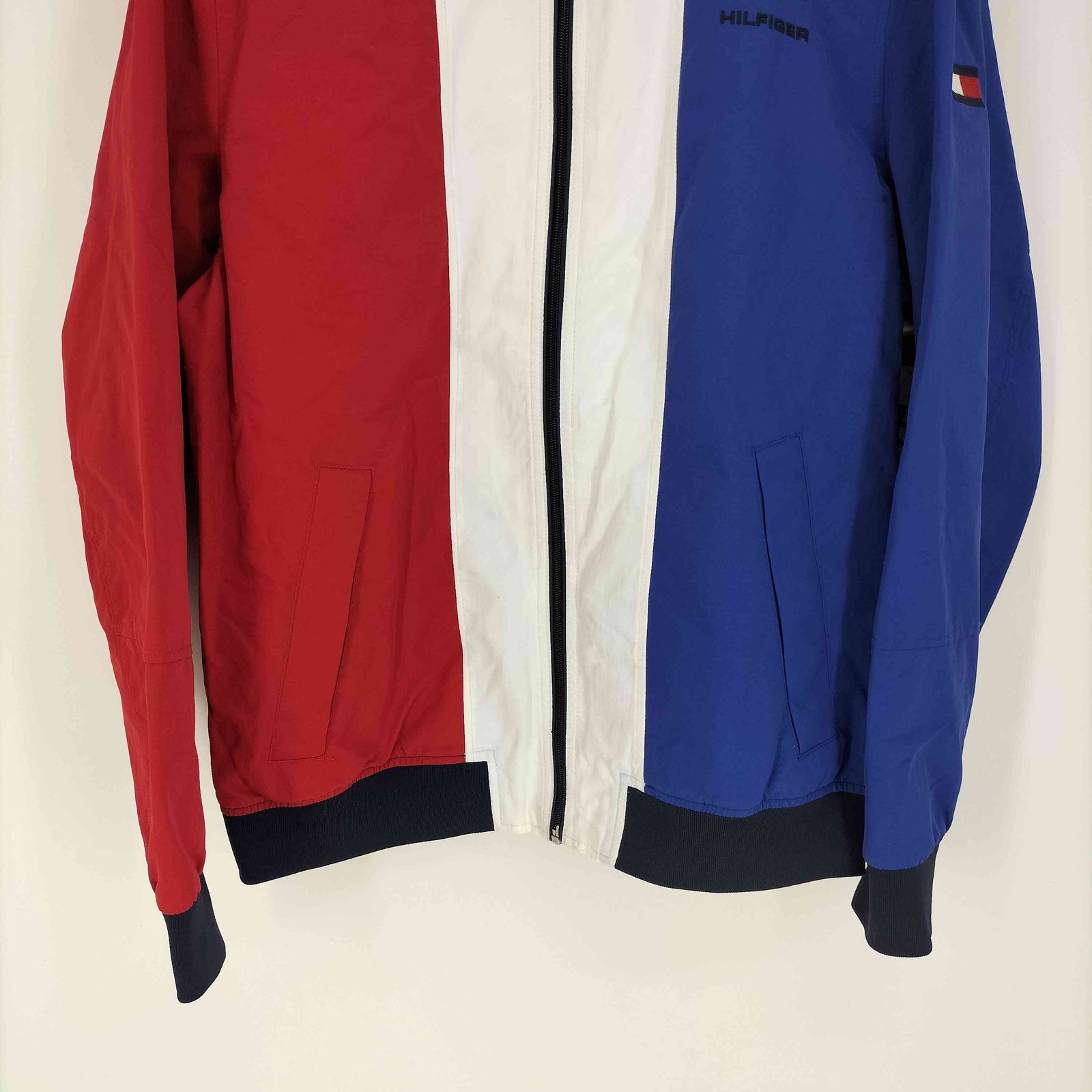 トミーヒルフィガー TOMMY HILFIGER マルチカラー ジップアップ 