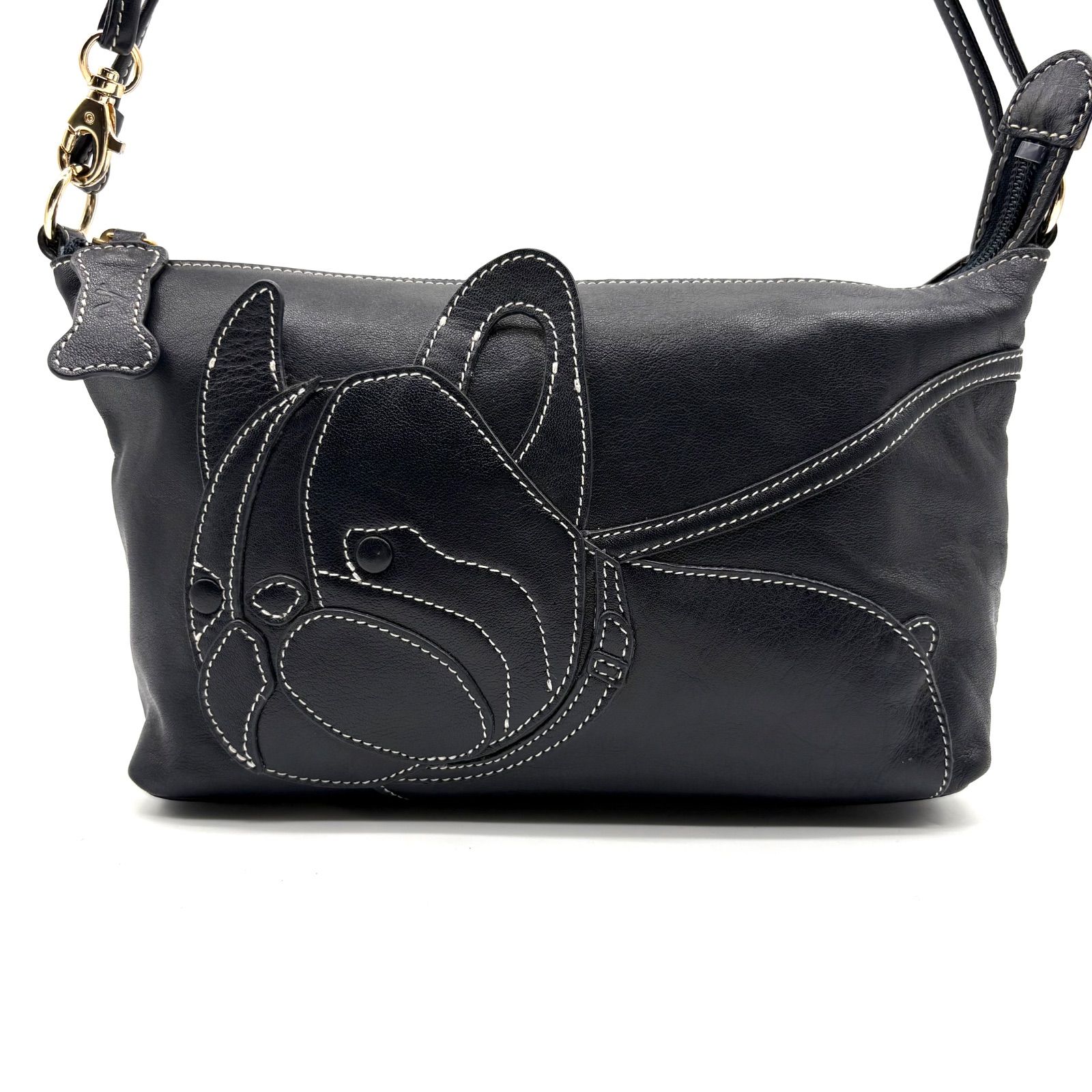 美品✨】Kitamura leather shoulderbag キタムラ レザー素材ショルダー
