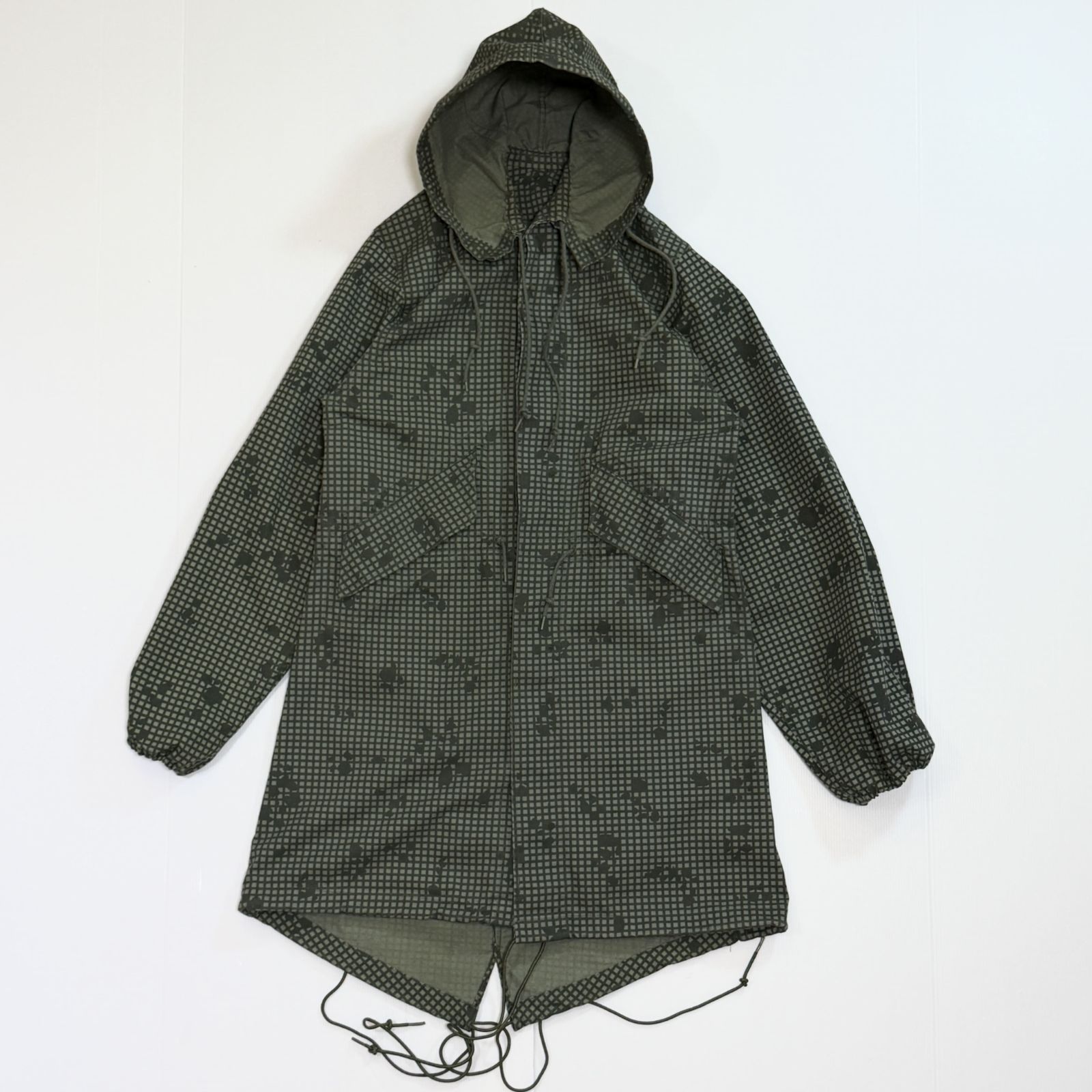 80s U.S.ARMY USED 希少サイズ 米軍 実物 ナイトデザートカモ シェル