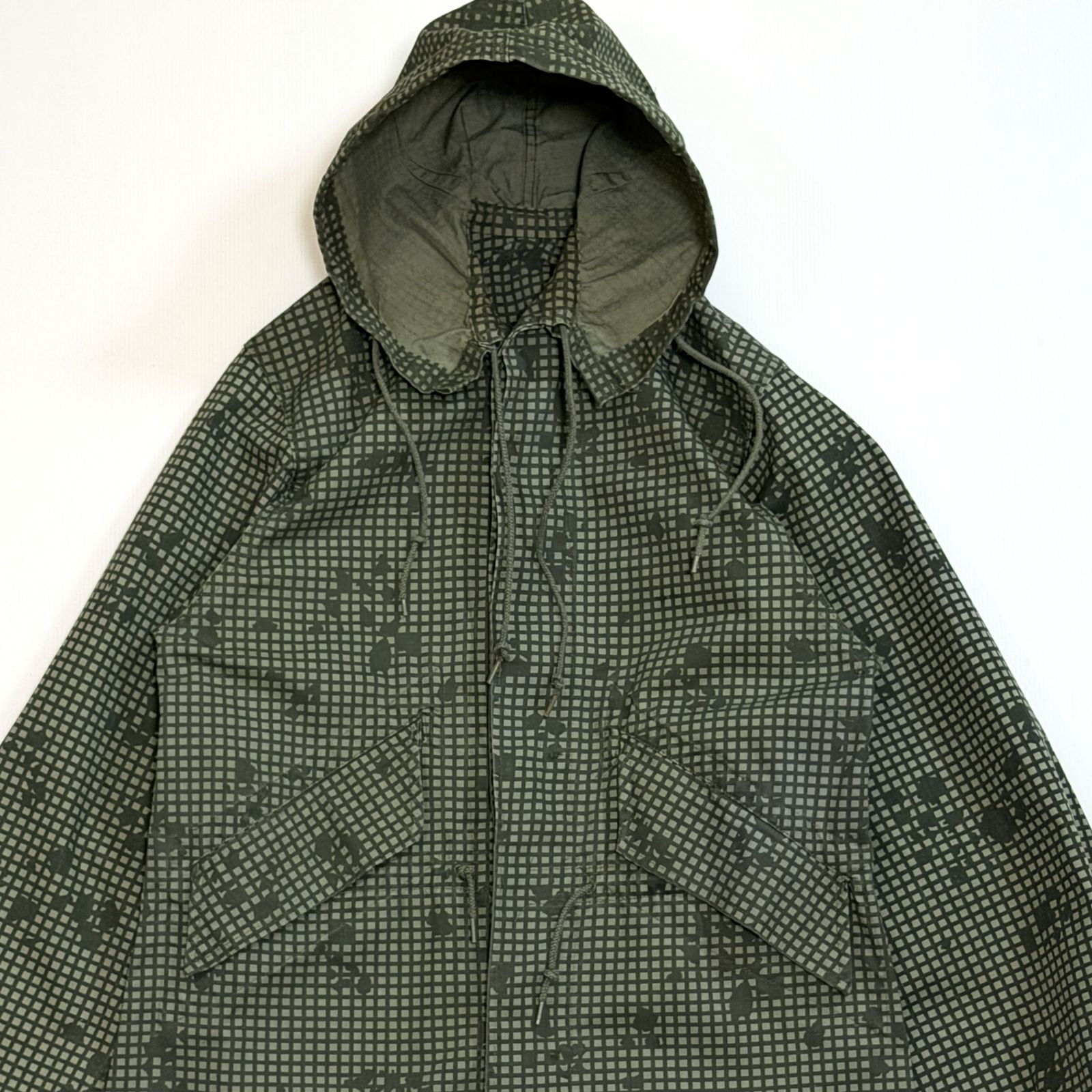 80s U.S.ARMY USED 希少サイズ 米軍 実物 ナイトデザートカモ シェル