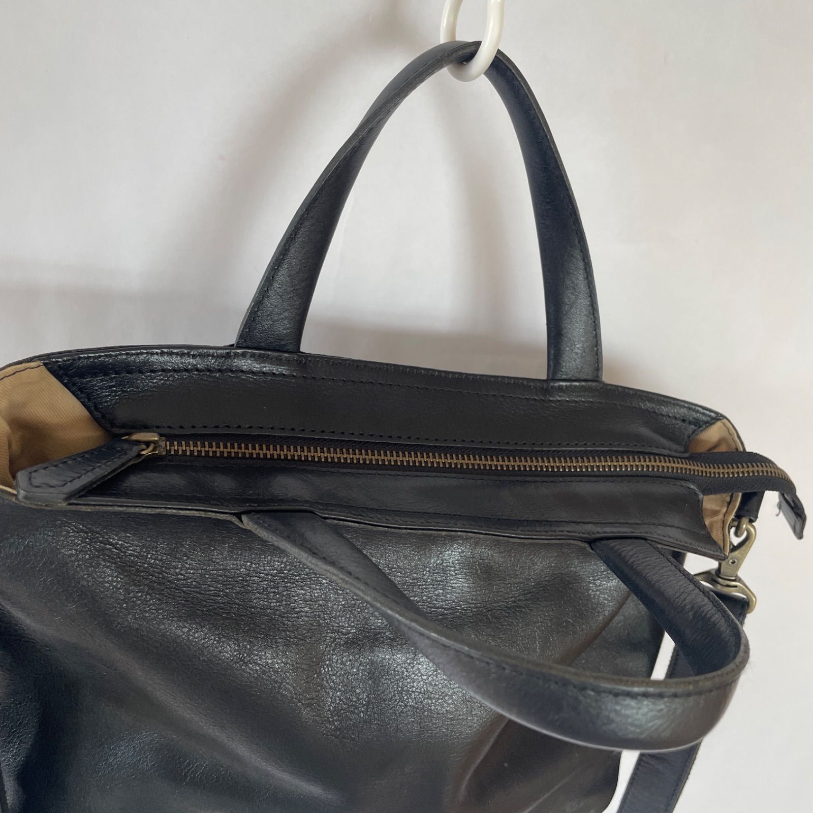 美品】Dakota ダコタ 本革 レザー 2way ショルダーバッグ ハンドバッグ 
