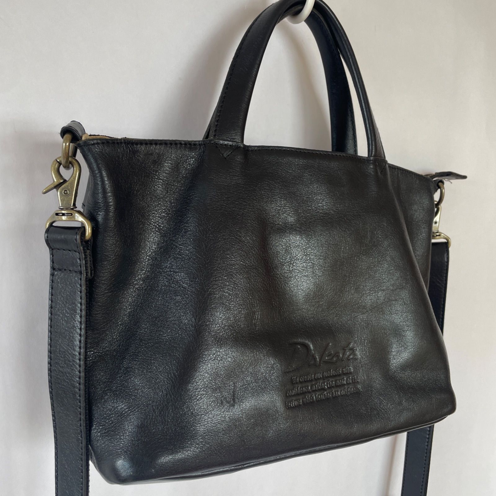 美品】Dakota ダコタ 本革 レザー 2way ショルダーバッグ ハンドバッグ 