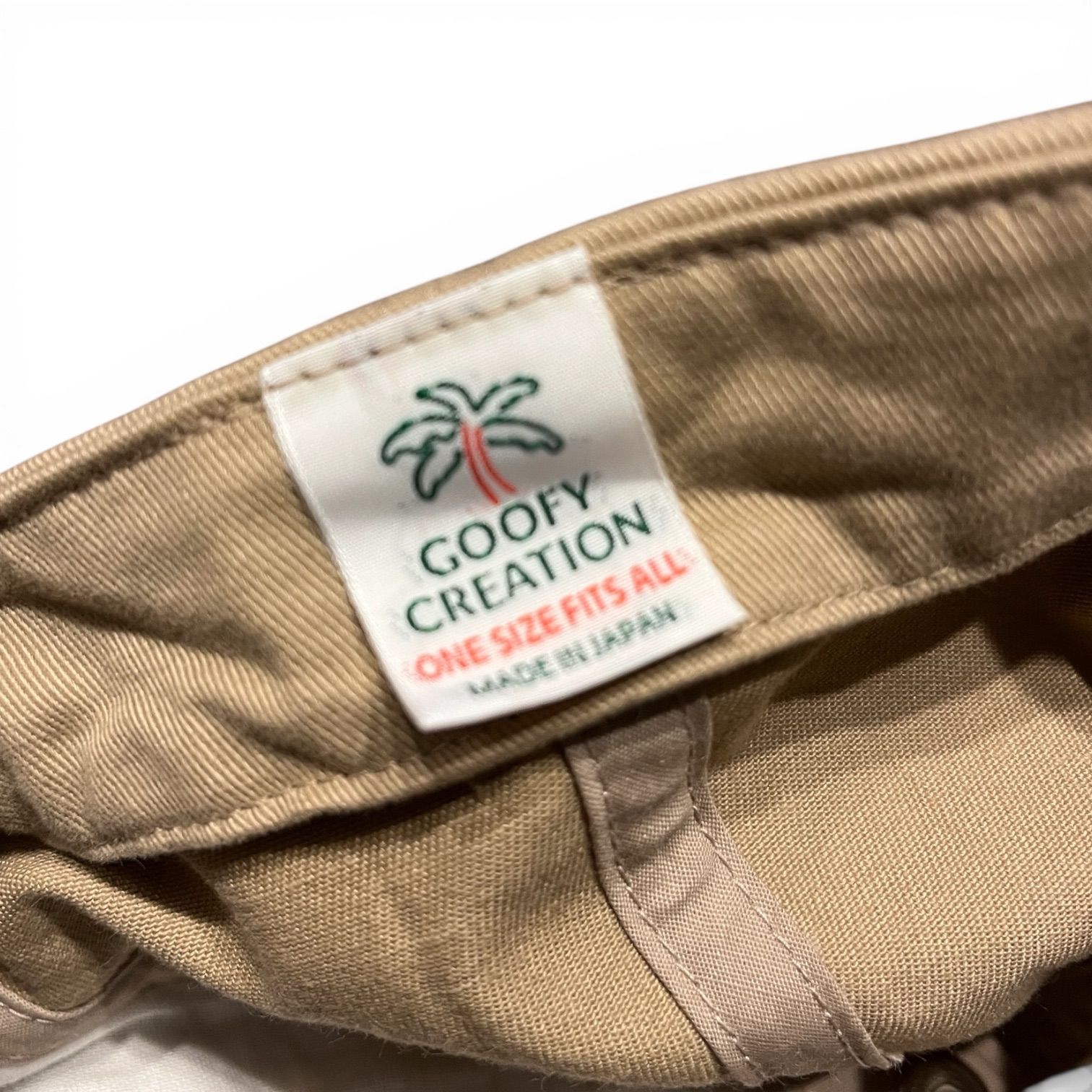 美品 GOOFY CREATION グーフィー クリエイション LOTTERY 6 PANEL CAP 