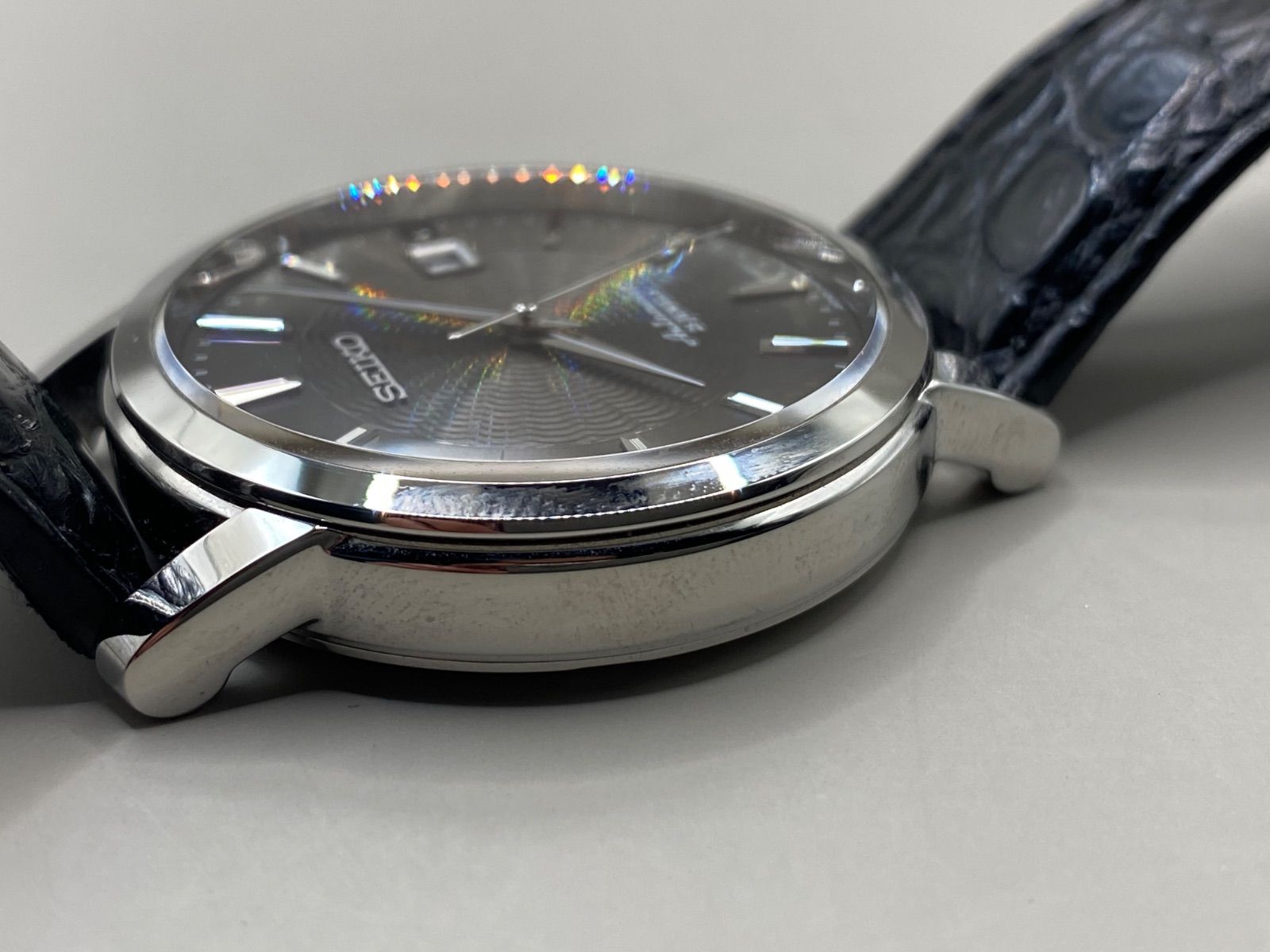 ☆SEIKO セイコー メカニカル 4L25-00A0 裏スケルトン 自動巻き デイト 
