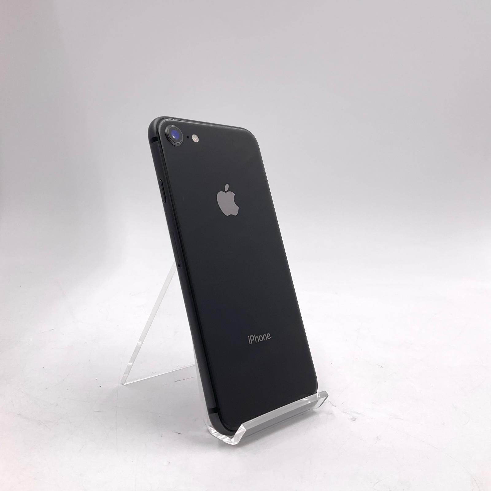 iPhone8 64GB スペースグレイ SIMフリー 耐衝撃ケース付き iPhone 8