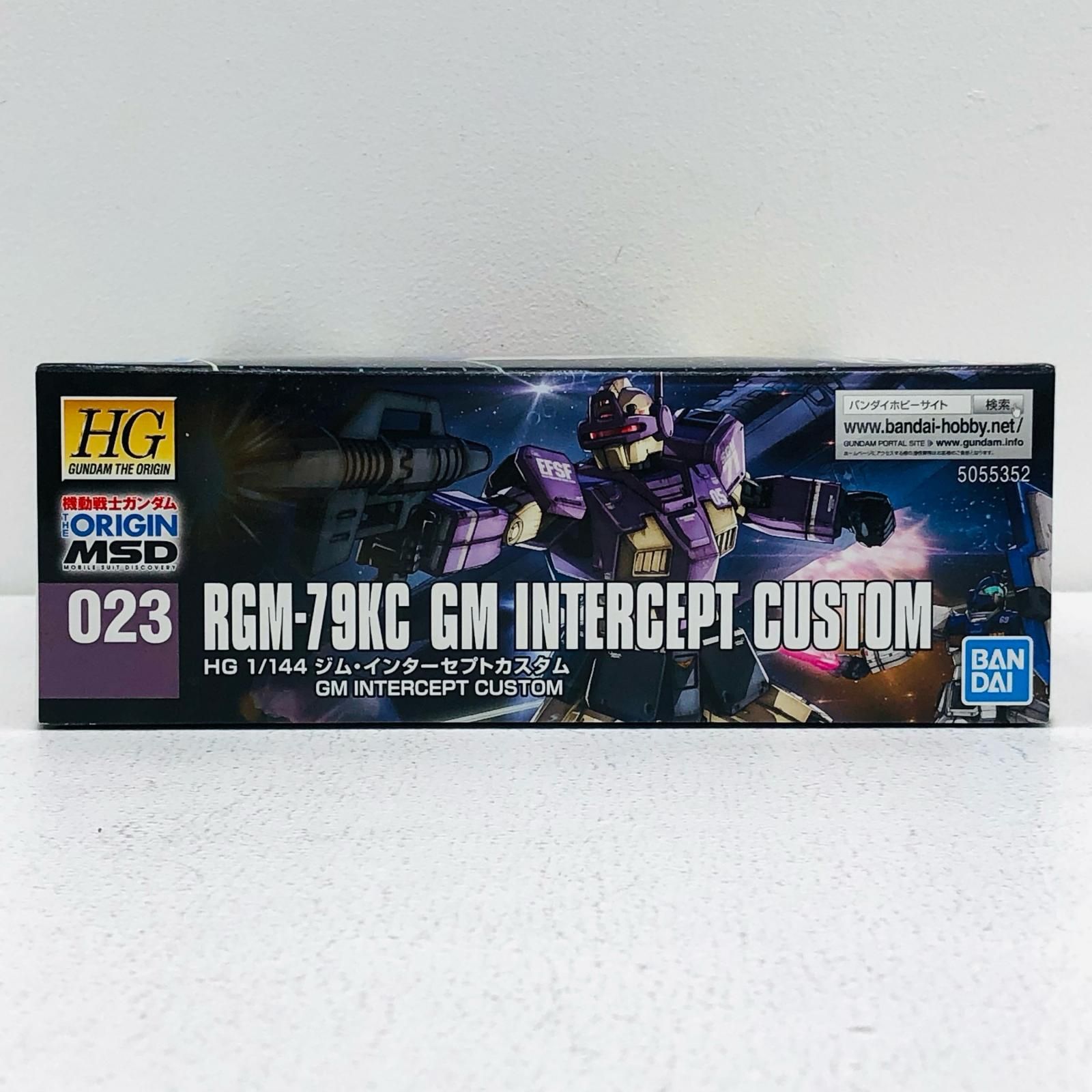 模型・プラモデル 【倉吉店】  1/144 HG RGM-79KC ジム・インターセプトカスタム 「機動戦士ガンダムTHEORIGIN」 [50055352]