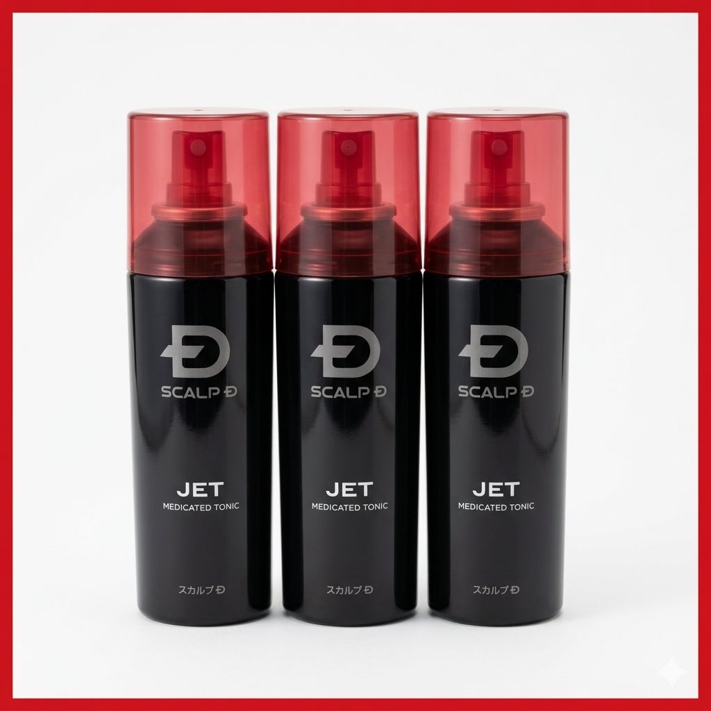 アンファー スカルプD 薬用スカルプジェット 180ml 3本セット 【公式通販】