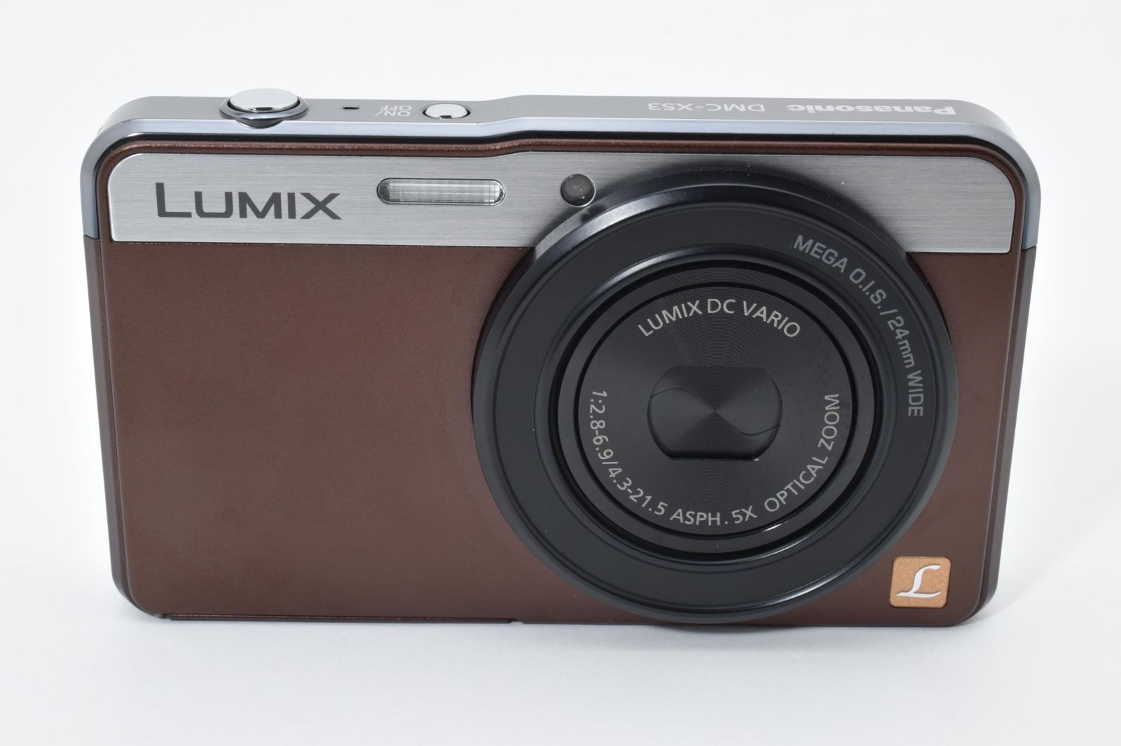カメラ 【返品保証】★極上品★パナソニック Panasonic DMC-XS3 コンパクトデジタルカメラ★ L64#6929