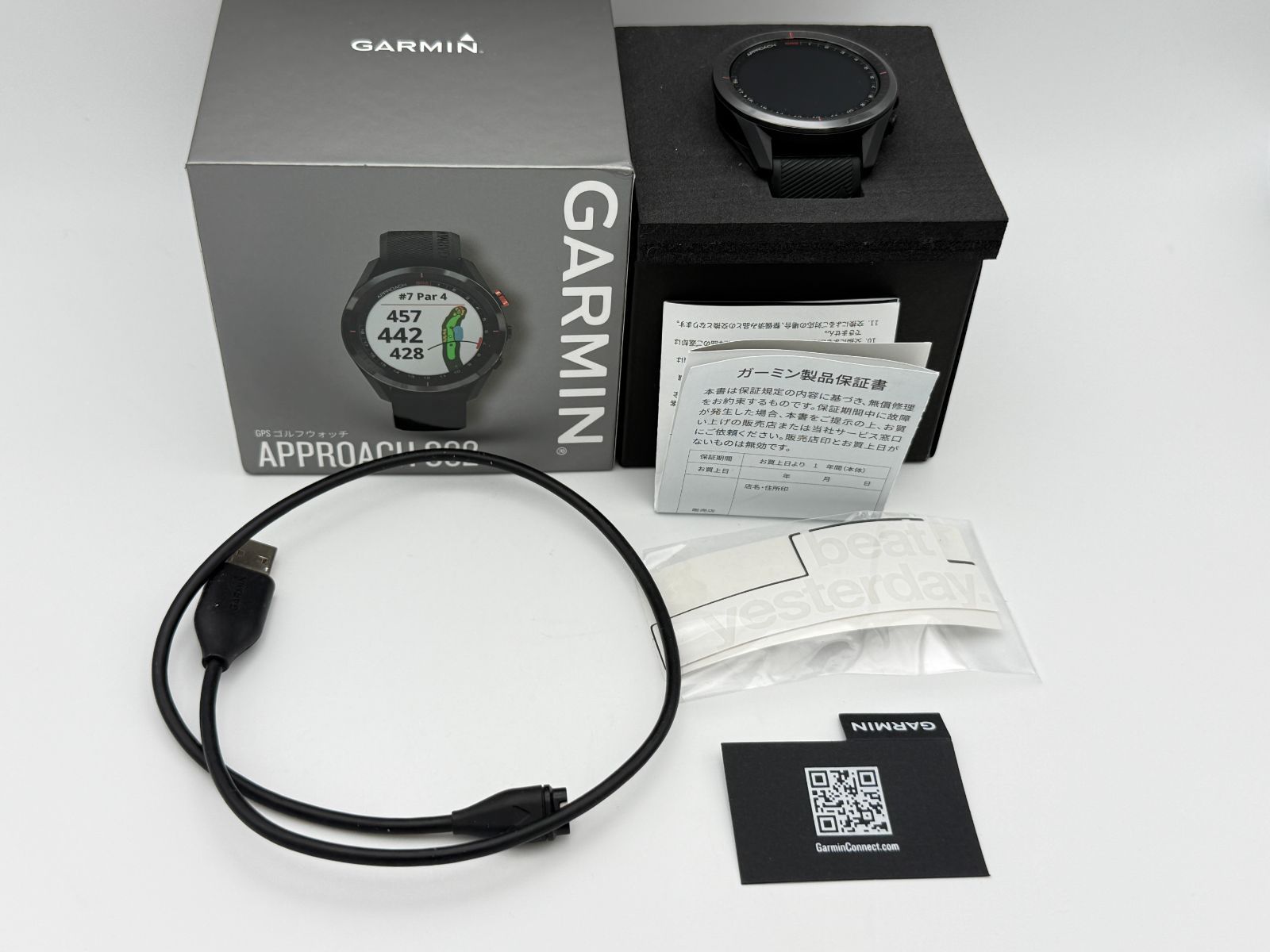 極上美品】GARMIN Approach S62 ブラック ガーミン アプローチ ゴルフ