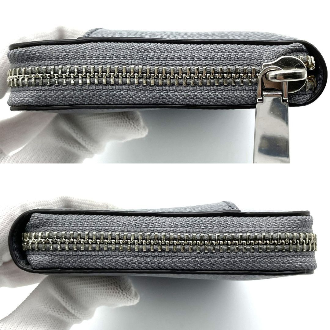 マイケルコース MICHAEL KORS 長財布 ラウンドファスナー PVC レザー 