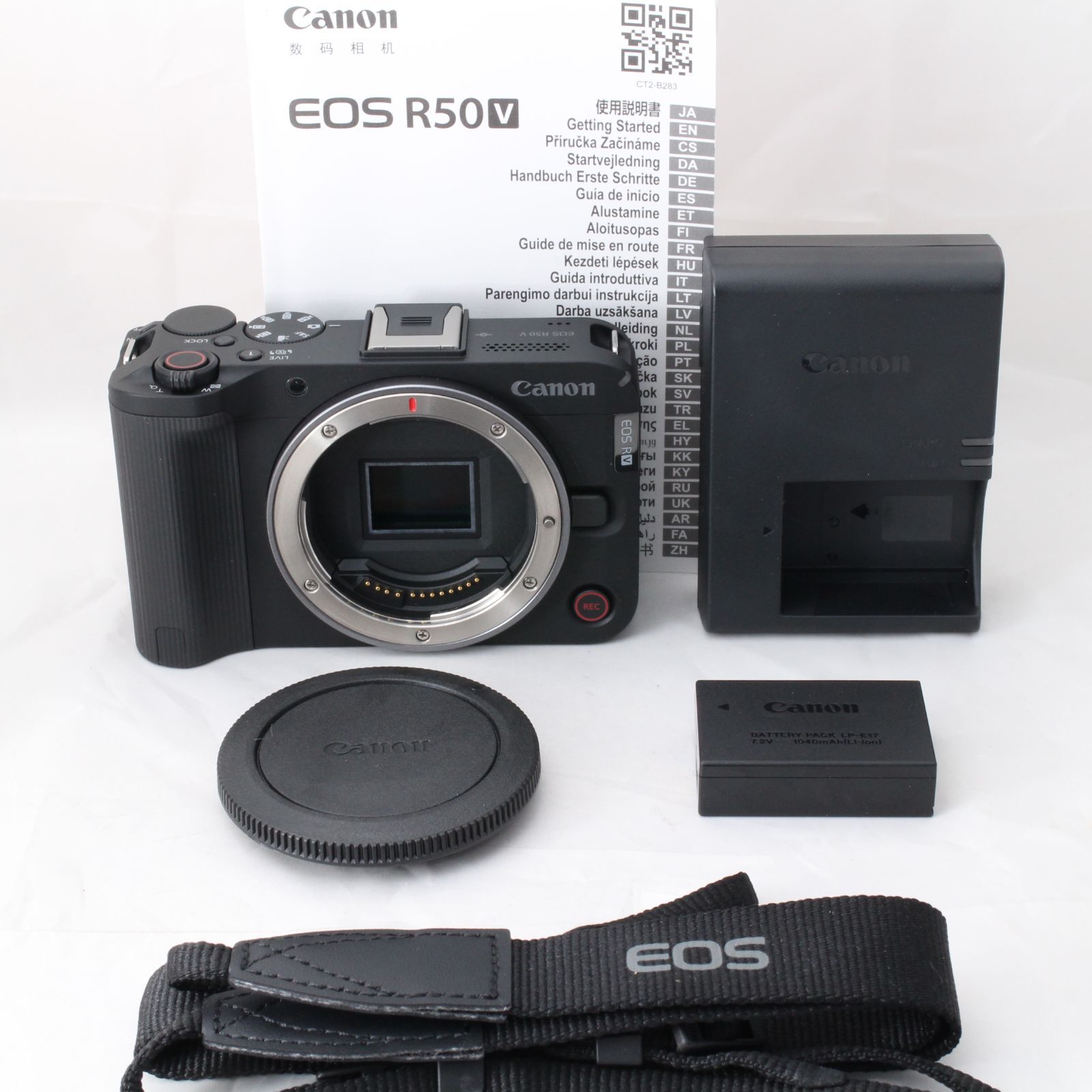 ☆新品級・ショット数1000☆ Canon EOS R50 V ボディ キヤノン