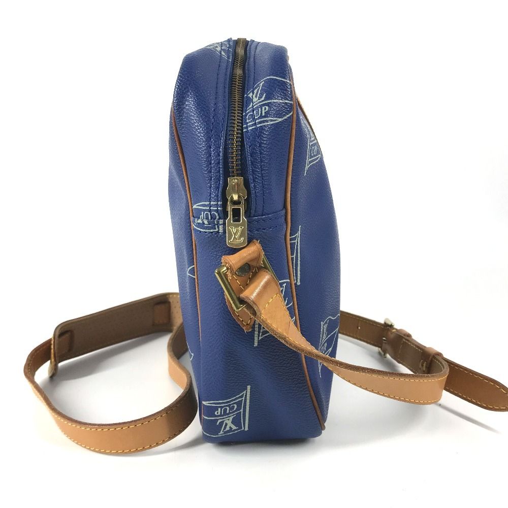LOUIS VUITTON ルイヴィトン サンディエゴ ショルダーバッグ ブルー 