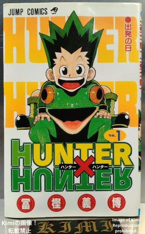 HUNTER×HUNTER 1 初版 第1刷発行 冨樫義博 ハンター×ハンター とがし