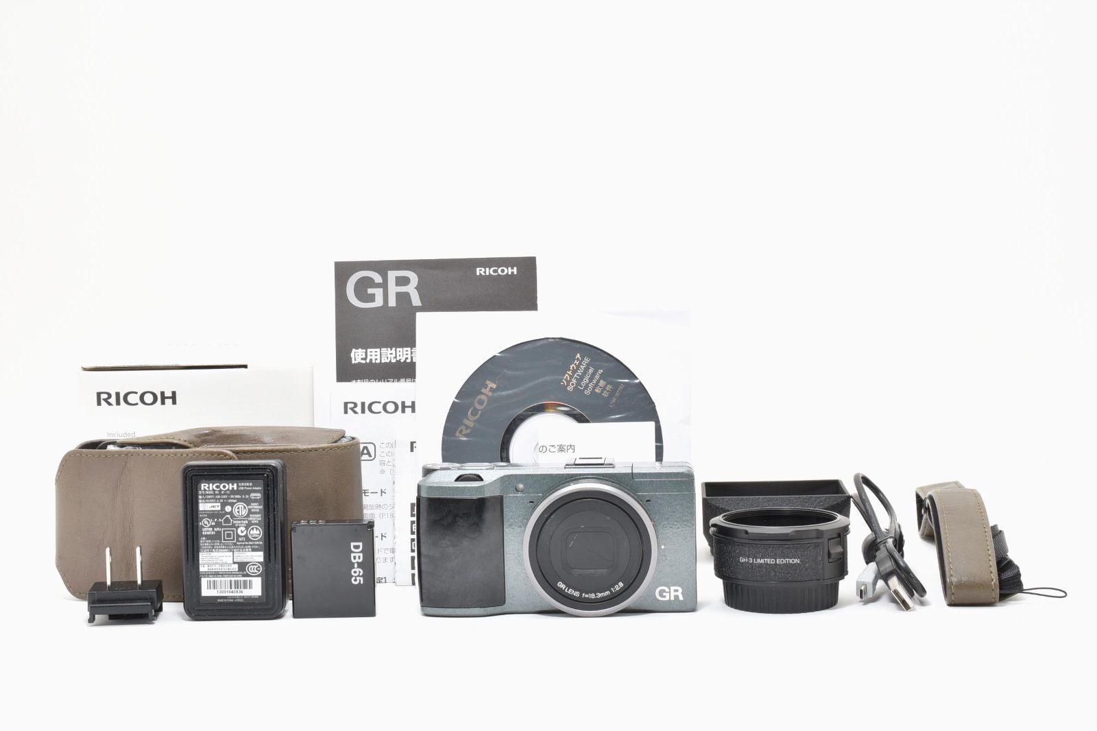 返品保証】☆美品☆リコー RICOH GR Limited Edition グリーン
