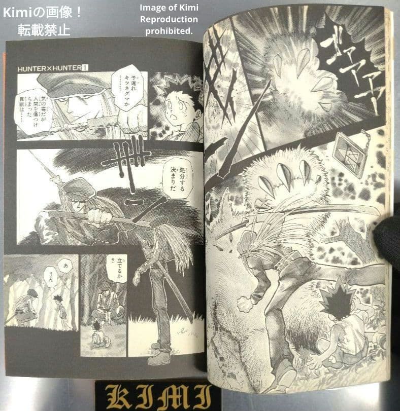 HUNTER×HUNTER 1 初版 第1刷発行 冨樫義博 ハンター×ハンター とがし