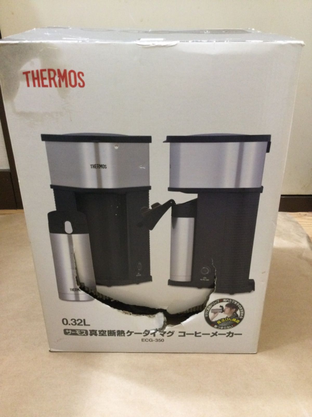 未使用 真空断熱ケータイマグ コーヒーメーカーECG-350 - メルカリ