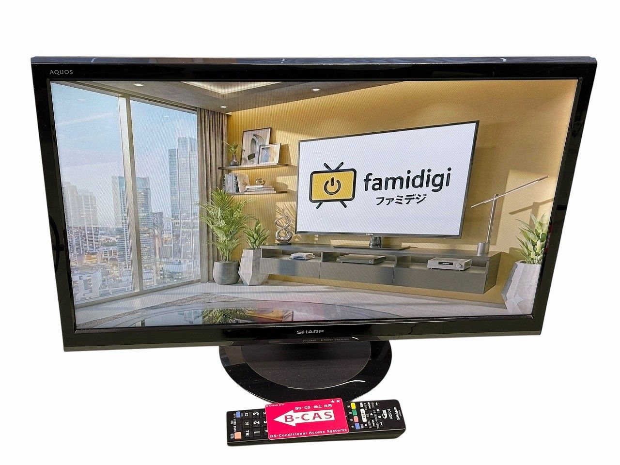 整備済み品 シャープ 24V型 液晶 テレビ AQUOS 2T-C24ADB ハイビジョン 
