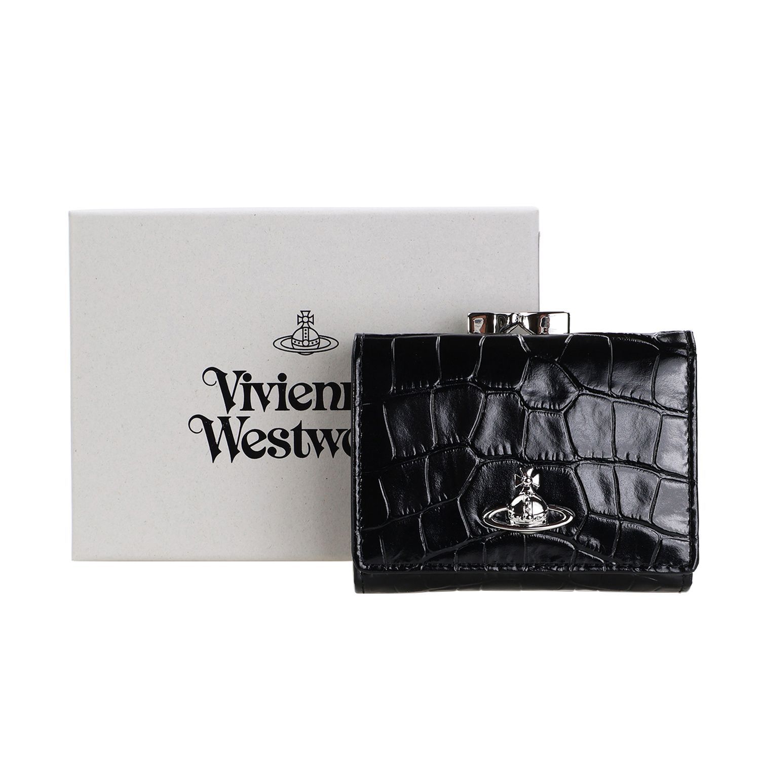 Vivienne Westwood ヴィヴィアンウエストウッド 三つ折り財布 がま口 