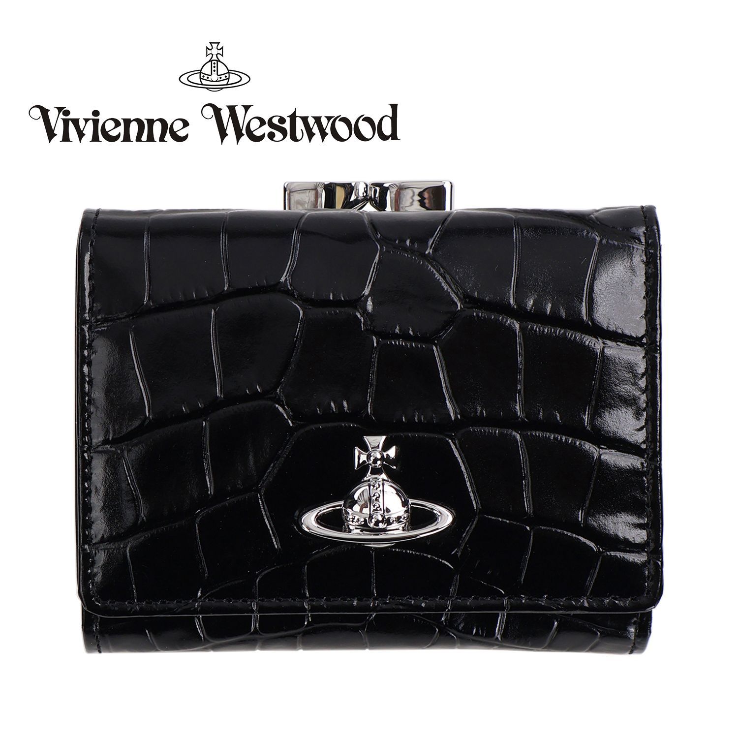 Vivienne Westwood ヴィヴィアンウエストウッド 三つ折り財布 がま口 