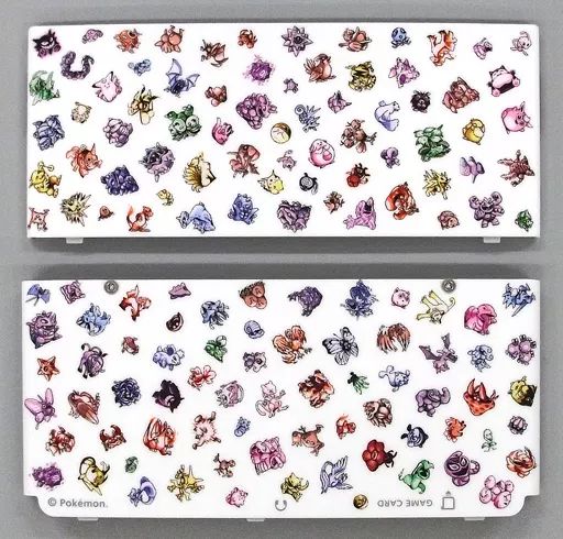 中古】ニンテンドー3DSハード きせかえプレート NO.072 ポケモン柄 