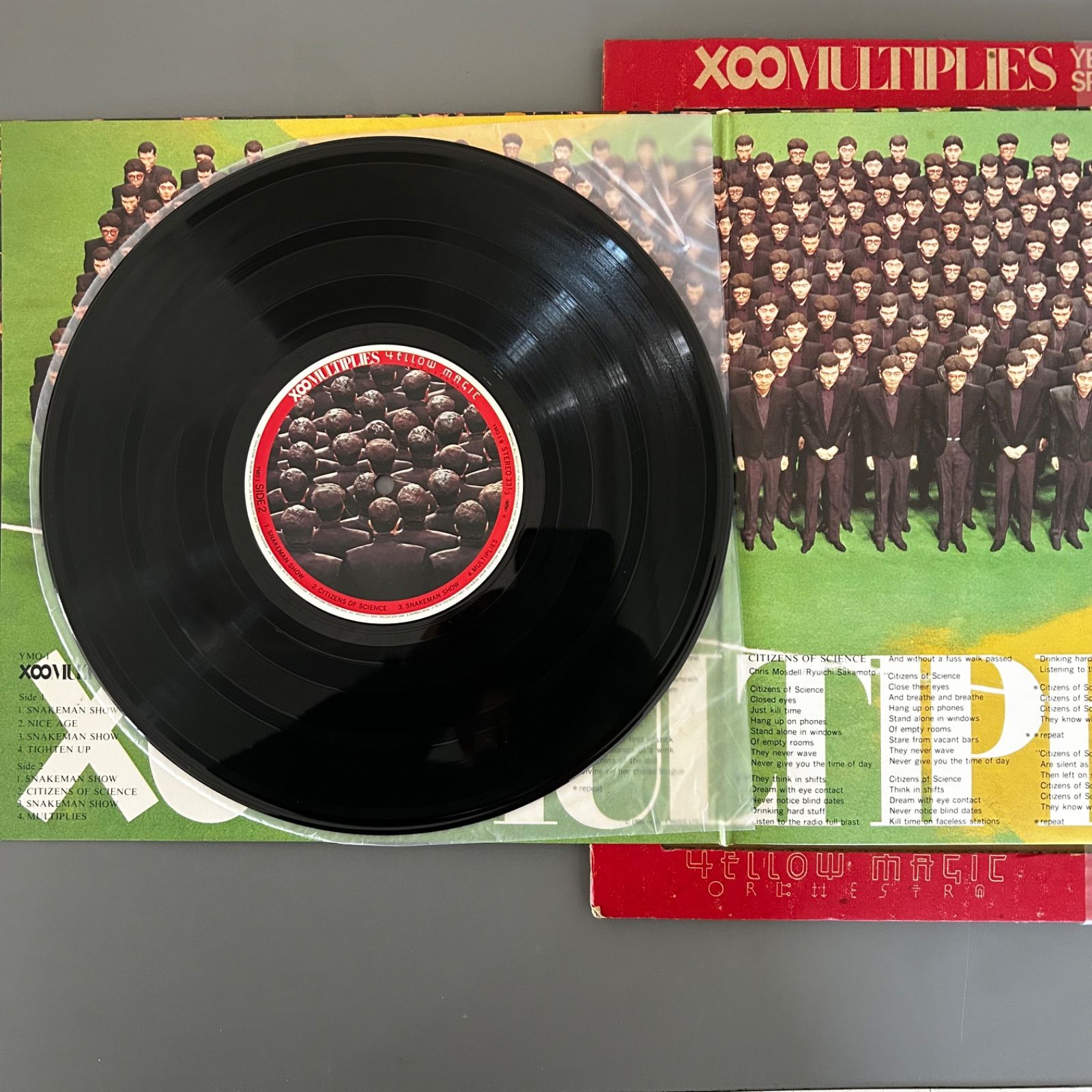 YMO Snakeman Show LPレコード 4枚セット