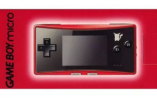 値下げ可能！ゲームボーイアドバンス　ミクロ　ポケモン　バージョン 限定SALE，定番 【中古】GBAハード GBミクロ本体 ポケモンバージョン