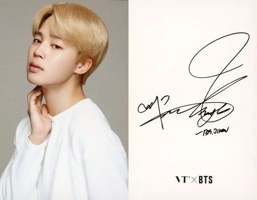中古】コレクションカード(男性) 防弾少年団/Jimin(ジミン)/裏面白