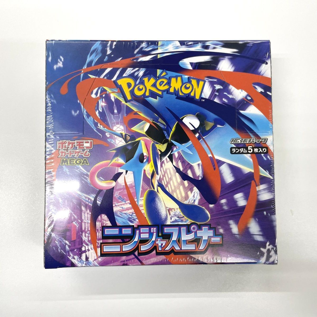 ポケモンカード ニンジャスピナー BOX 未開封品 シュリンク付き - メルカリ