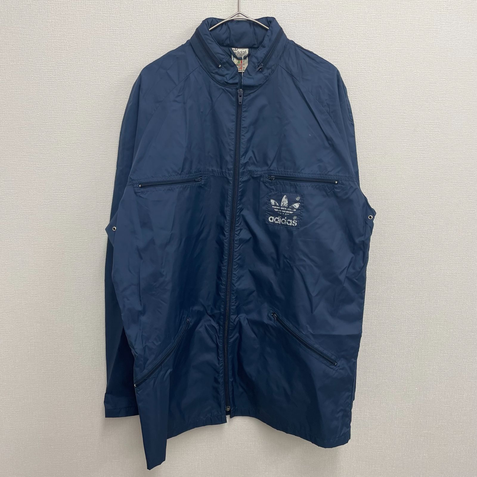 80s 万国旗タグ ヴィンテージ adidas originals ナイロンジャケット 