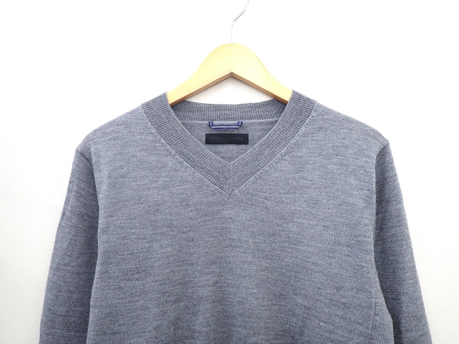 ☆5301☆junhashimoto ジュンハシモト V NECK ニット 1091920004 美品 