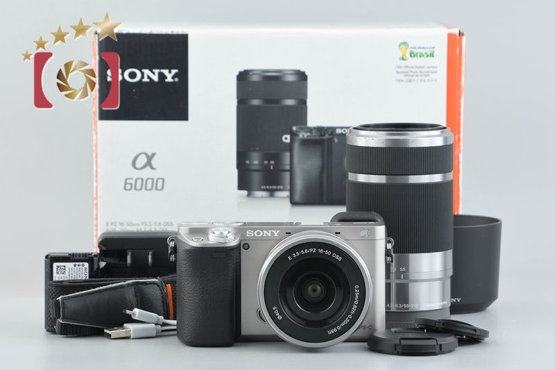 中古】SONY ソニー α6000 ILCE-6000 ダブルズームレンズキット 中古】SONY ソニー α6000 ILCE-6000 ダブルズームレンズキット
