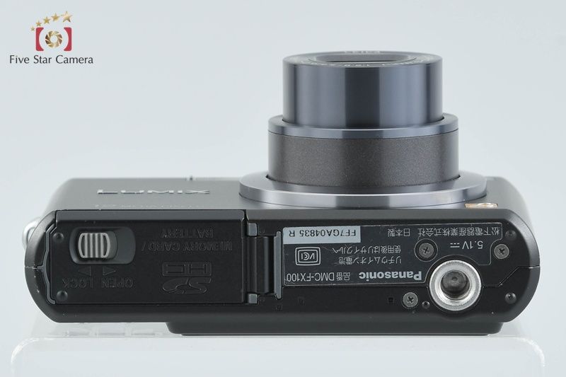 カメラ Panasonic LUMIX DMC-FX100 ブラック コンパクトデジタルカメラ
