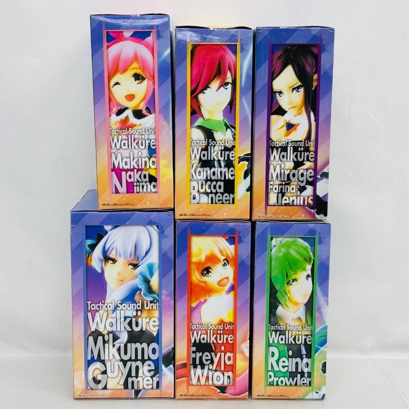未開封】 マクロス Δ ワルキューレ SQ 6体 フィギュア まとめ セット